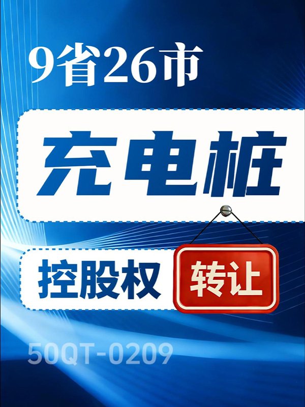 广州充电桩运营公司转让项目 70%股权转让50QT-0209