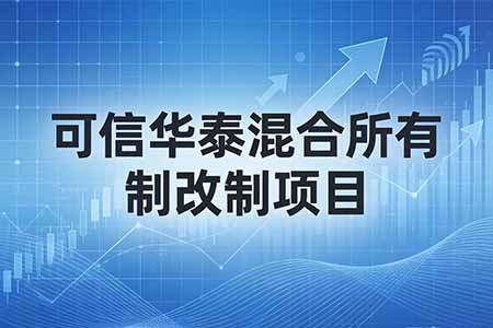 可信华泰混合所有制改制项目