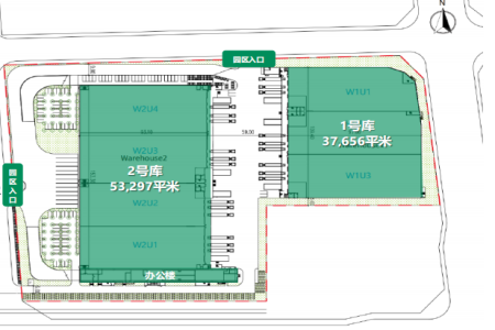 北京顺义区20000㎡仓储办公综合物业出租项目
