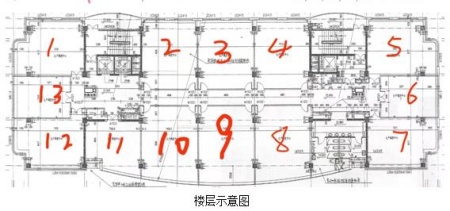 北京西城区845㎡宾馆整层办公房产出租项目