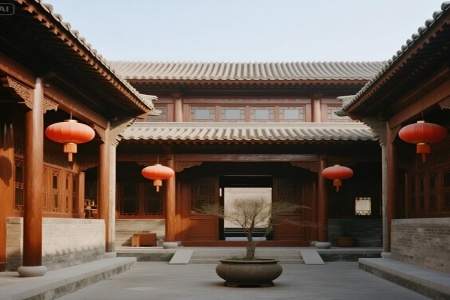 四合院|北京西城区1800㎡四合院转让项目51BJ-0666